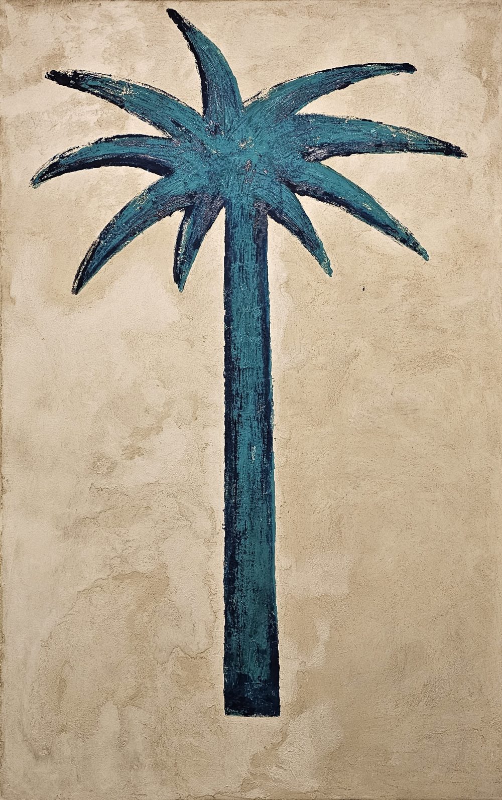 n. 5 140 x 220 olio su cemento su tela