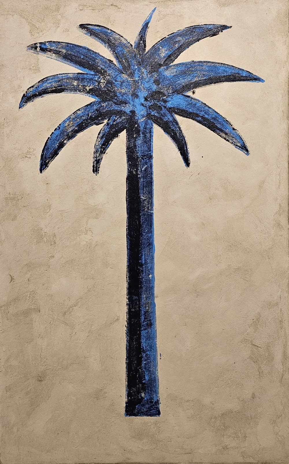 n. 6 140 x 220 olio su cemento su tela