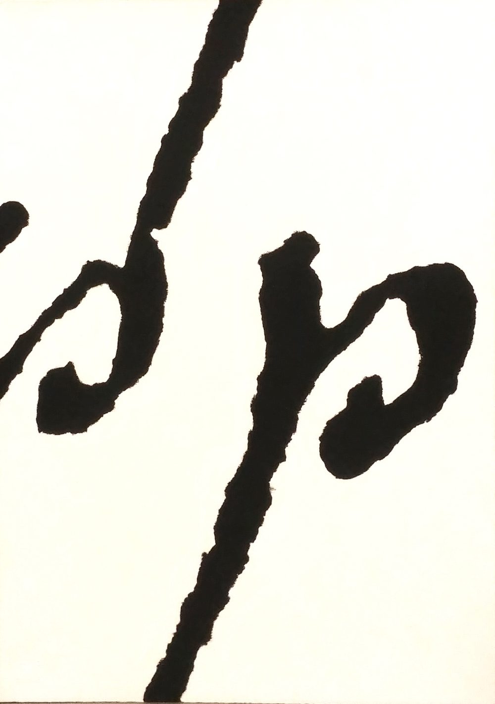 Graphism, lettering n. 1 circa 50 x 70