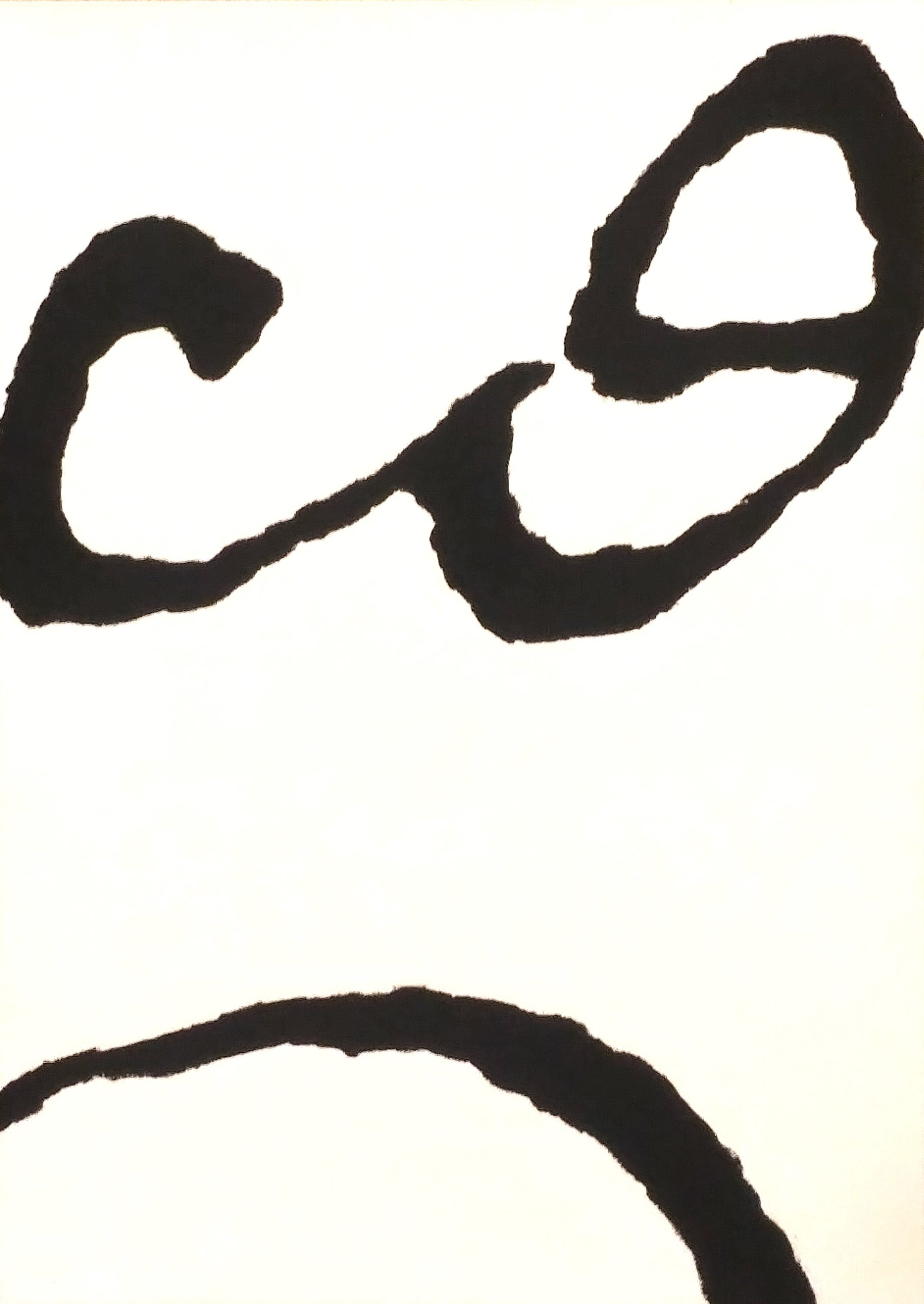 Graphism, lettering n. 4 circa 50 x 70